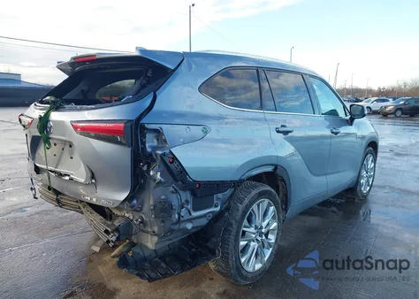 2021 Toyota Highlander Limited from USA, damaged, VIN 5TDDZRBH7MS059242